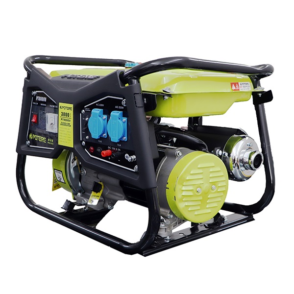 موتور برق بنزینی پوتر 3.8 کیلو وات مدل PT8000V- هندلی