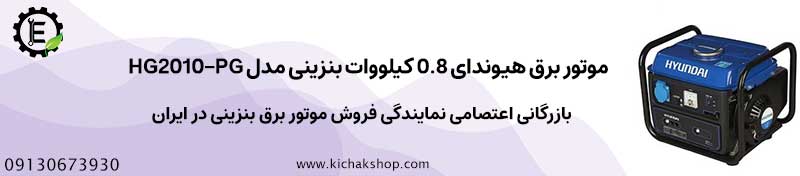 موتور برق هیوندای 800 وات HG2010-PG