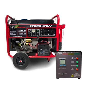 موتور برق جیانگ دانگ سه فاز بنزینی مدل (12000THEB A RC (3A+ تابلو ATS