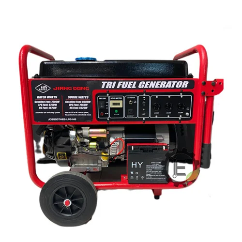 موتور برق جیانگ دانگ سه گانه سوز تکفاز مدل jd8500THEB-LPG-NG