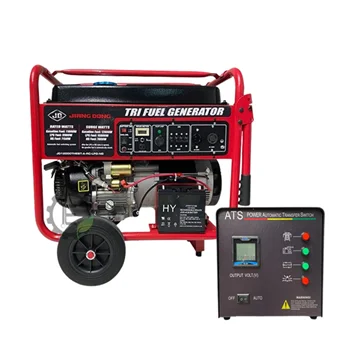 موتور برق جیانگ دانگ سه گانه سوز سه فاز مدل JD12000THEB-A-RC+ تابلو اتوماتیک ATS