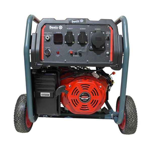 موتور برق 8.5 کیلو وات دنیز بنزینی مدل zsp12000e- استارتی