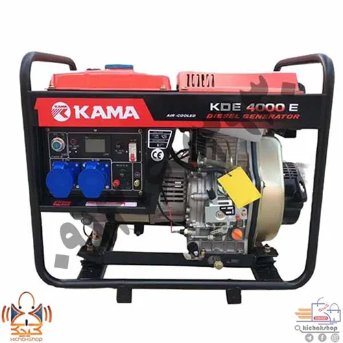 موتور برق کاما 3 کیلو وات دیزلی مدل kama KDE4000E