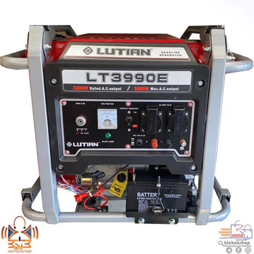 موتور برق لوتین  3.5 کیلو وات استارتی مدل LUTIAN LT3990E
