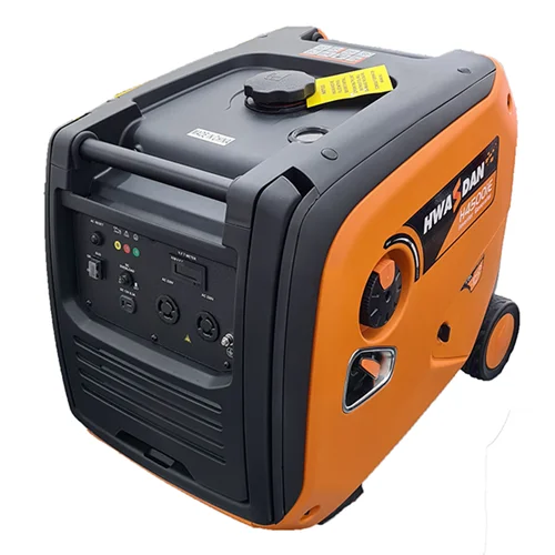 موتور برق هواسدان 4 کیلو وات سایلنت بنزینی H4500iE | استارتی