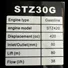 مشخصات پمپ  هولدر 80 متری STZ30G- ارتفاع بالا
