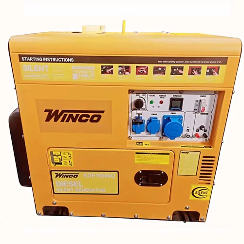 موتور برق سایلنت وینکو 8.5 کیلووات مدل KDE18800Q دیزلی