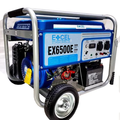 موتور برق  5.5 کیلو وات بنزینی اکسل EX6500E- استارتی