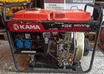 موتور برق دیزلی کاما 5.5 کیلو وات دست دوم