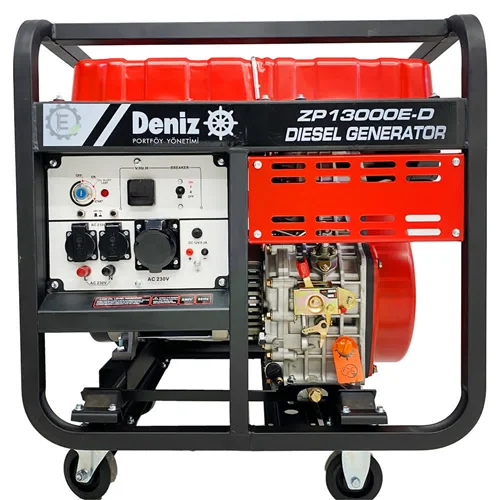 موتور برق 9 کیلووات دیزلی دنیز مدل ZP13000E-D